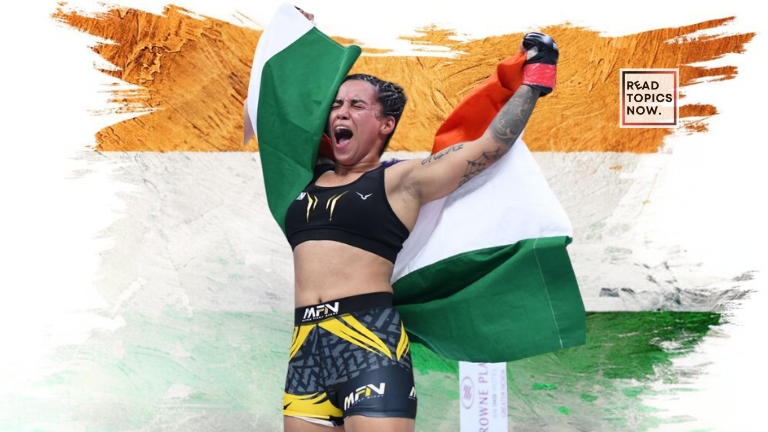 Puja tomar first indian to win in UFC