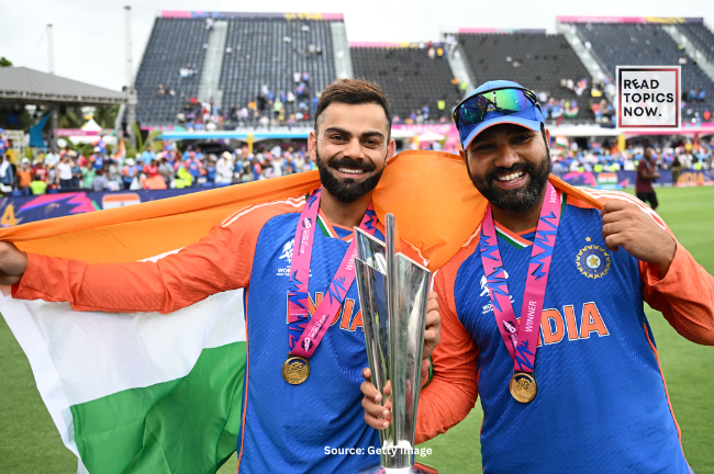 Virat Kohli and Rohit Sharma retire from T20 International cricket