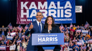 barak obama supporting kamala harris